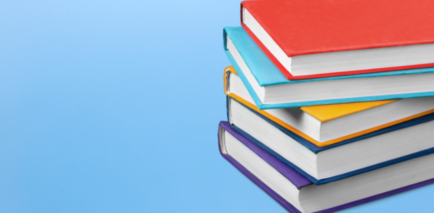 photo of a pile of books