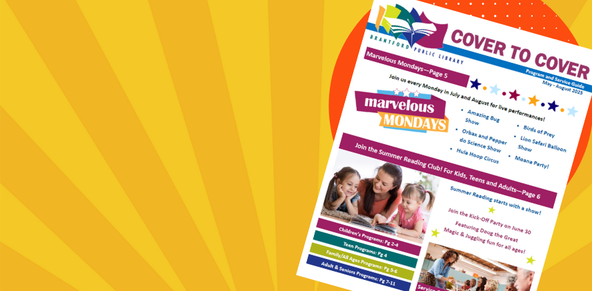 photo of spring and summer newsletter